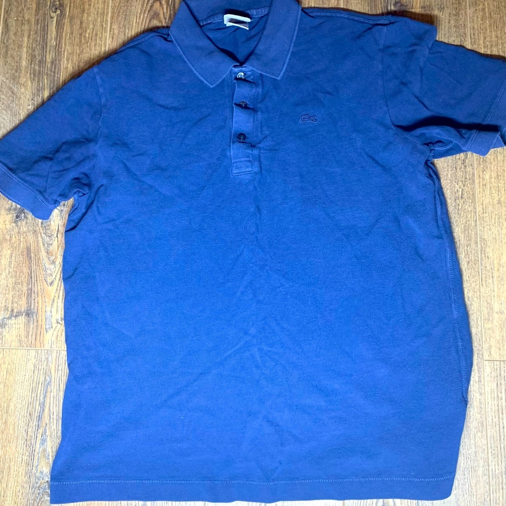 Men’s L navy Lacoste polo shirt